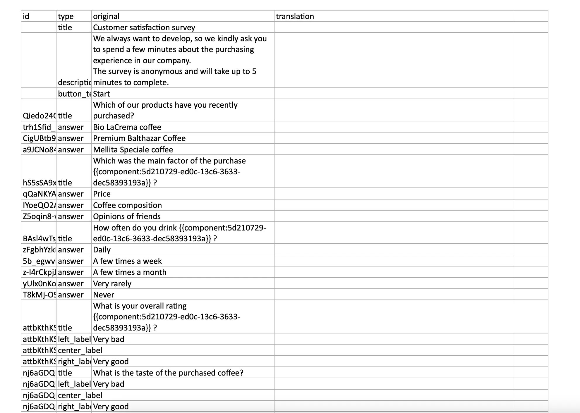 Upload translation file